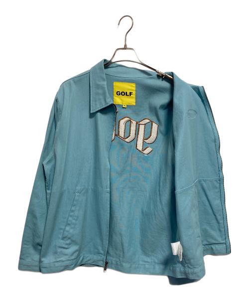 GOLF（ゴルフ）GOLF (ゴルフ) コットンワークジャケット ブルー サイズ:XLの古着・服飾アイテム