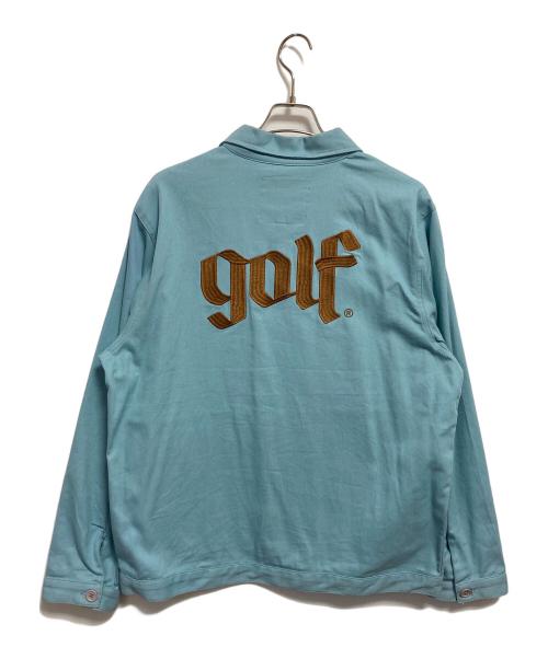 GOLF（ゴルフ）GOLF (ゴルフ) コットンワークジャケット ブルー サイズ:XLの古着・服飾アイテム