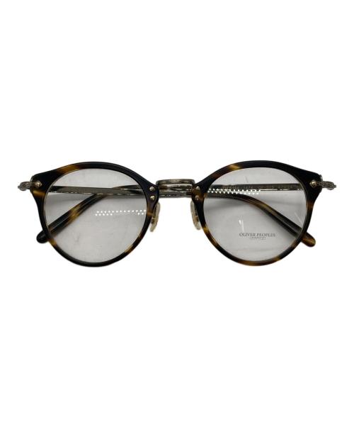 OLIVER PEOPLES（オリバーピープルズ）OLIVER PEOPLES (オリバーピープルズ) OP-505  ブラウン サイズ:47□24の古着・服飾アイテム