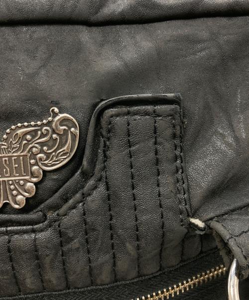 DIESEL（ディーゼル）DIESEL (ディーゼル) ハンドバッグ ブラックの古着・服飾アイテム
