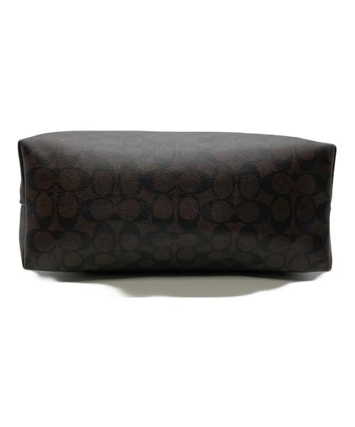 COACH（コーチ）COACH (コーチ) トートバッグ ブラウン×レッドの古着・服飾アイテム