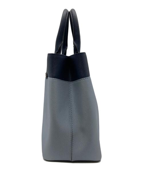 MICHAEL KORS（マイケルコース）MICHAEL KORS (マイケルコース) ハンドバッグ ブルー×ネイビーの古着・服飾アイテム