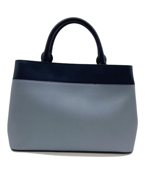 MICHAEL KORS（マイケルコース）MICHAEL KORS (マイケルコース) ハンドバッグ ブルー×ネイビーの古着・服飾アイテム
