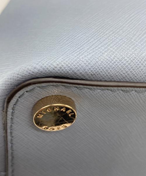 MICHAEL KORS（マイケルコース）MICHAEL KORS (マイケルコース) ハンドバッグ ブルー×ネイビーの古着・服飾アイテム