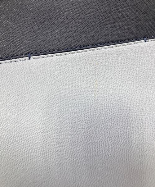 MICHAEL KORS（マイケルコース）MICHAEL KORS (マイケルコース) ハンドバッグ ブルー×ネイビーの古着・服飾アイテム