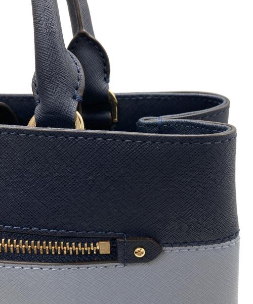 MICHAEL KORS（マイケルコース）MICHAEL KORS (マイケルコース) ハンドバッグ ブルー×ネイビーの古着・服飾アイテム