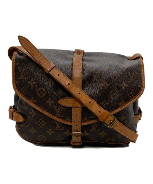 LOUIS VUITTON（ルイ ヴィトン）LOUIS VUITTON (ルイ ヴィトン) ショルダーバッグ ブラウン・ライトブラウンの古着・服飾アイテム