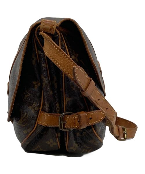 LOUIS VUITTON（ルイ ヴィトン）LOUIS VUITTON (ルイ ヴィトン) ショルダーバッグ ブラウン・ライトブラウンの古着・服飾アイテム