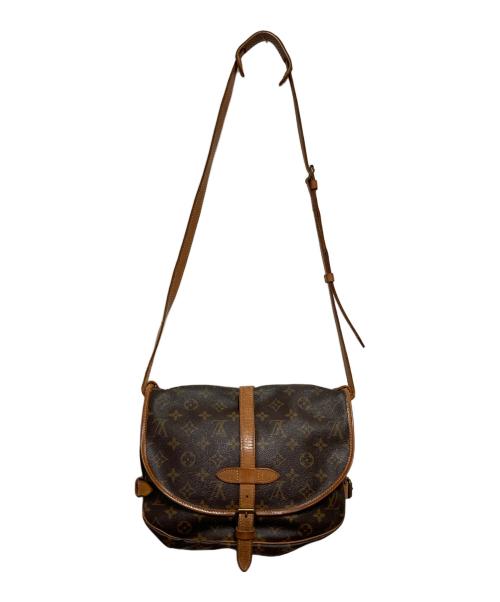 LOUIS VUITTON（ルイ ヴィトン）LOUIS VUITTON (ルイ ヴィトン) ショルダーバッグ ブラウン・ライトブラウンの古着・服飾アイテム