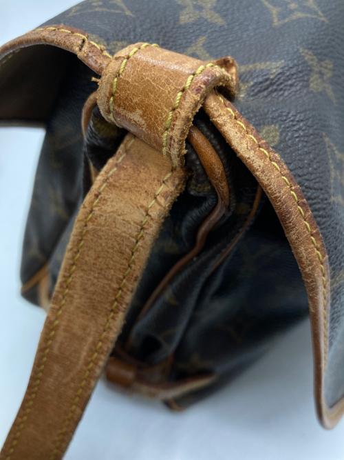 LOUIS VUITTON（ルイ ヴィトン）LOUIS VUITTON (ルイ ヴィトン) ショルダーバッグ ブラウン・ライトブラウンの古着・服飾アイテム