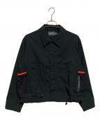 MERRELLメレル）の古着「BASKET POCKET SHIRT JACKET」｜ブラック