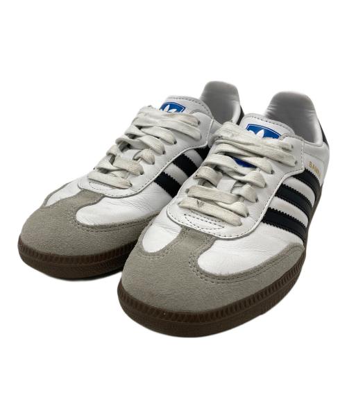 adidas（アディダス）adidas (アディダス) SAMBA OG ホワイト×ブラック サイズ:US6 1/2の古着・服飾アイテム