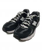 NEW BALANCEニューバランス）の古着「MR530CCローカットスニーカー」｜ブラック×ホワイト