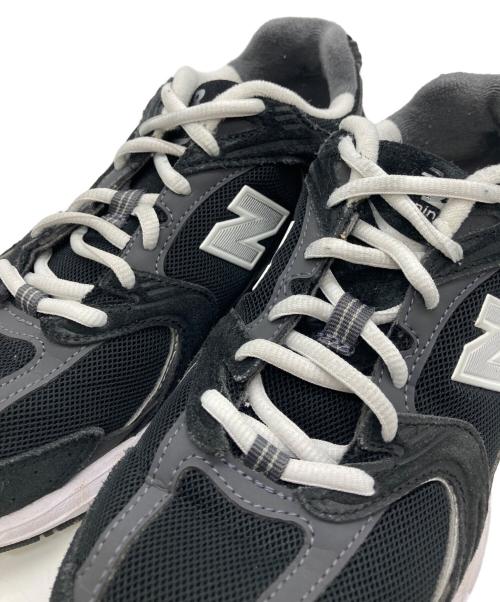 NEW BALANCE（ニューバランス）NEW BALANCE (ニューバランス) MR530CCローカットスニーカー ブラック×ホワイト サイズ:US7の古着・服飾アイテム