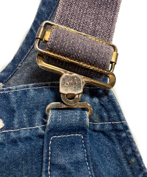 CarHartt（カーハート）CarHartt (カーハート) デニムオーバーオール インディゴ サイズ:不明(実寸をご参照下さい)の古着・服飾アイテム