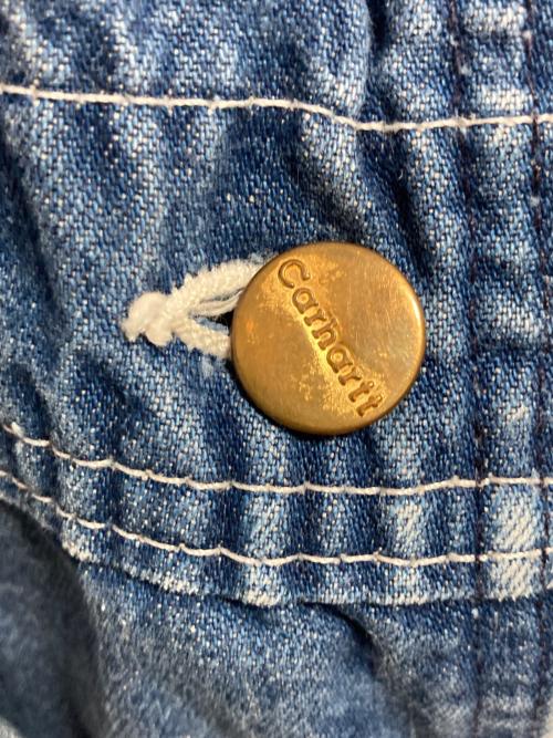 CarHartt（カーハート）CarHartt (カーハート) デニムオーバーオール インディゴ サイズ:不明(実寸をご参照下さい)の古着・服飾アイテム