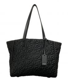 Kate Spade（ケイトスペード）の古着「ティリー キルテッド ミディアム トート」｜ブラック