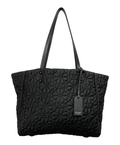Kate Spade（ケイトスペード）Kate Spade (ケイトスペード) ティリー キルテッド ミディアム トート ブラックの古着・服飾アイテム