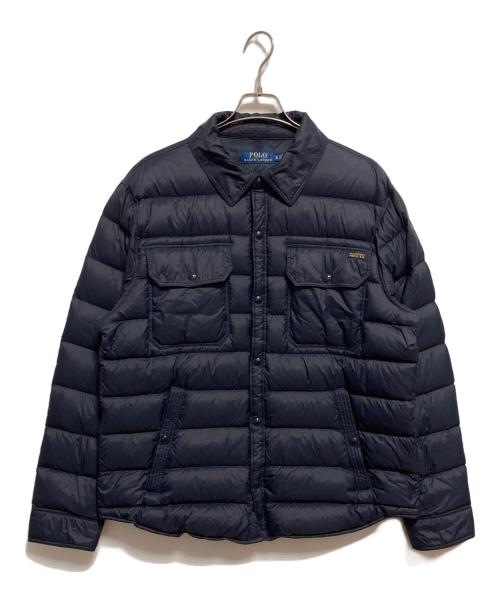 POLO RALPH LAUREN（ポロ・ラルフローレン）POLO RALPH LAUREN (ポロ・ラルフローレン) ダウンジャケット ネイビー サイズ:XLの古着・服飾アイテム