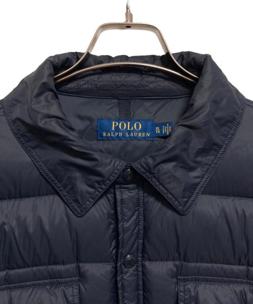 POLO RALPH LAUREN（ポロ・ラルフローレン）POLO RALPH LAUREN (ポロ・ラルフローレン) ダウンジャケット ネイビー サイズ:XLの古着・服飾アイテム