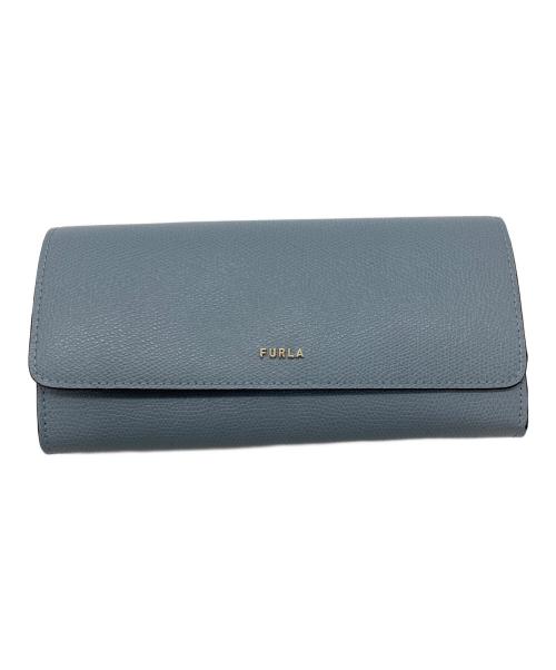 FURLA（フルラ）FURLA (フルラ) 長財布 ブルーの古着・服飾アイテム