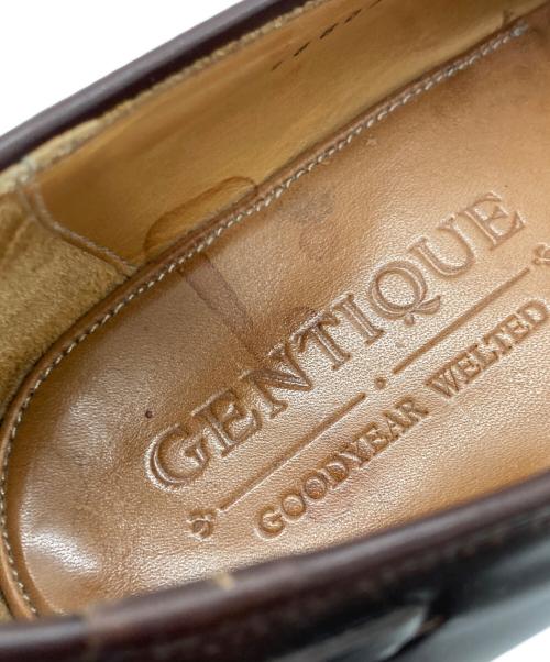 GENTIQUE（ジェンティーク）GENTIQUE (ジェンティーク) タッセルローファー ブラウン サイズ:7の古着・服飾アイテム