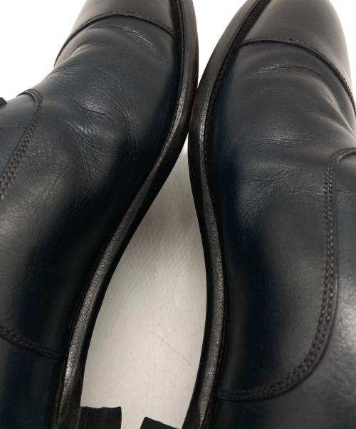 NO BRAND（ノーブランド）NO BRAND (ノーブランド) ストレートチップシューズ ネイビー サイズ: 7 1/2の古着・服飾アイテム