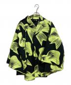 COMME des GARCONSコムデギャルソン）の古着「22SS 二次元ジャケット」｜グリーン×ブラック