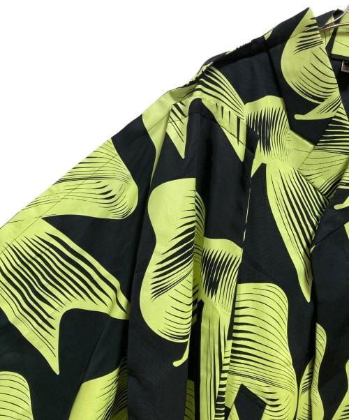 COMME des GARCONS（コムデギャルソン）COMME des GARCONS (コムデギャルソン) 22SS 二次元ジャケット グリーン×ブラック サイズ:Mの古着・服飾アイテム