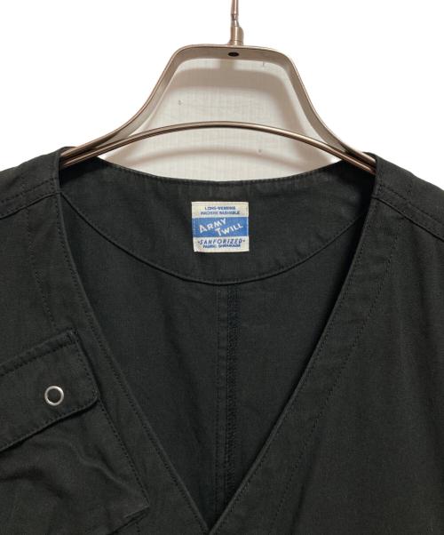 ARMY TWILL（アーミーツイル）ARMY TWILL (アーミーツイル) ミリタリーベスト ブラック サイズ:Mの古着・服飾アイテム