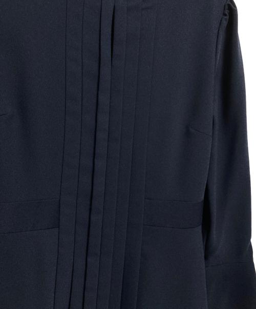 CELFORD（セルフォード）CELFORD (セルフォード) バックサテンプリーツワンピース ネイビー サイズ:M（38）の古着・服飾アイテム