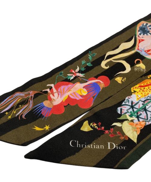 Christian Dior（クリスチャン ディオール）Christian Dior (クリスチャン ディオール) ミッツァシルクスカーフ マルチカラーの古着・服飾アイテム