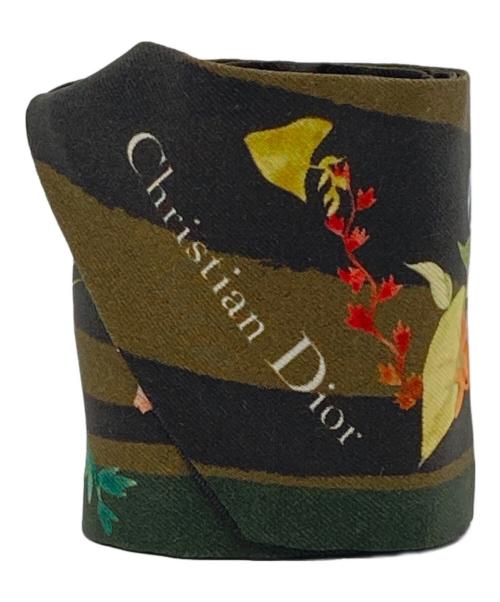 Christian Dior（クリスチャン ディオール）Christian Dior (クリスチャン ディオール) ミッツァシルクスカーフ マルチカラーの古着・服飾アイテム