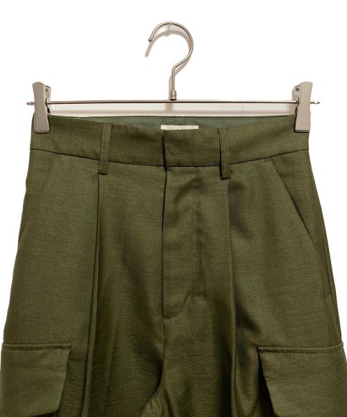 IENA（イエナ）IENA (イエナ) ウォッシャブル カーゴスラックス オリーブ サイズ:S（34）の古着・服飾アイテム