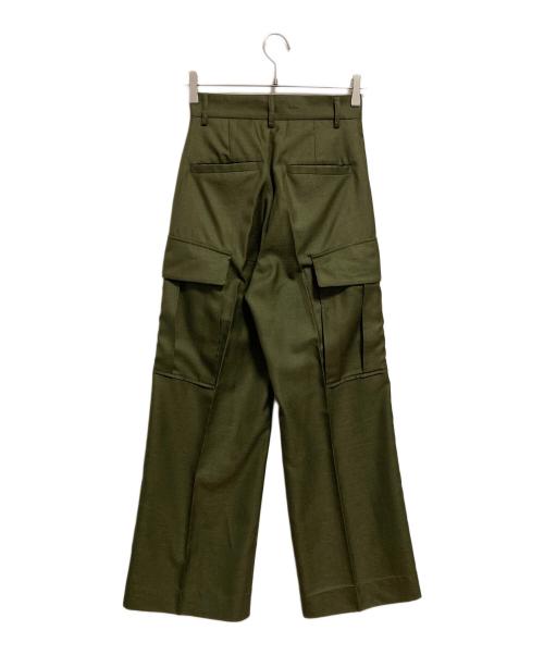 IENA（イエナ）IENA (イエナ) ウォッシャブル カーゴスラックス オリーブ サイズ:S（34）の古着・服飾アイテム