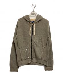 POLO RALPH LAUREN（ポロ・ラルフローレン）の古着「裏サーマルハダブルフェイスパーカー」｜グレー