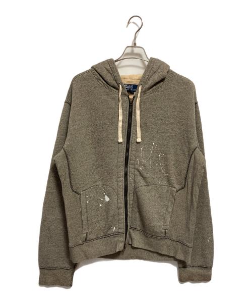 POLO RALPH LAUREN（ポロ・ラルフローレン）POLO RALPH LAUREN (ポロ・ラルフローレン) 裏サーマルハダブルフェイスパーカー グレー サイズ:Lの古着・服飾アイテム