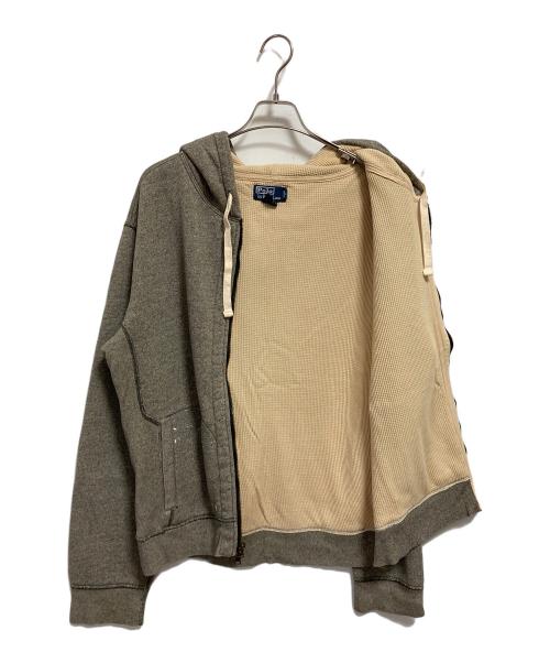 POLO RALPH LAUREN（ポロ・ラルフローレン）POLO RALPH LAUREN (ポロ・ラルフローレン) 裏サーマルハダブルフェイスパーカー グレー サイズ:Lの古着・服飾アイテム