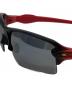 中古・古着 OAKLEY (オークリー) Flak 2.0 XL レッド×ブラック サイズ:59□12 133：7000円