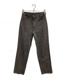 LEVI'S（リーバイス）の古着「STUDENT ストライプブラックデニムパンツ」｜ブラック