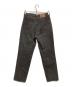 LEVI'S (リーバイス) STUDENT ストライプブラックデニムパンツ ブラック サイズ:W28 L34：8000円