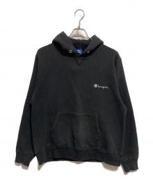 Champion（チャンピオン）の古着「90’ｓプルオーバーパーカー」｜ブラック