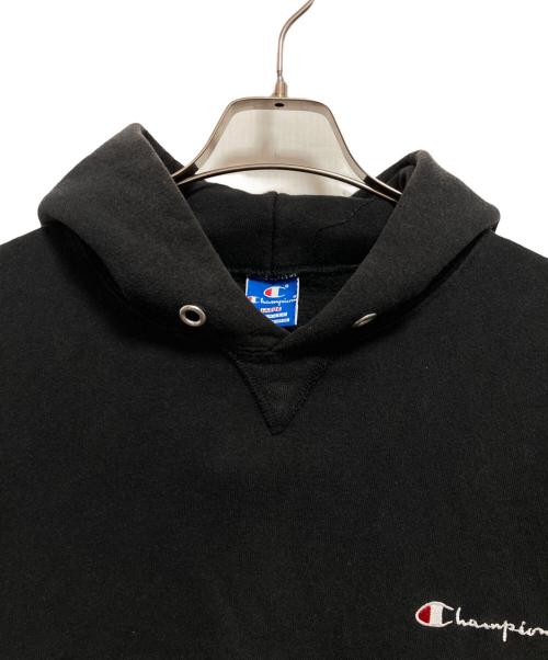 Champion（チャンピオン）Champion (チャンピオン) 90’ｓプルオーバーパーカー ブラック サイズ:Lの古着・服飾アイテム