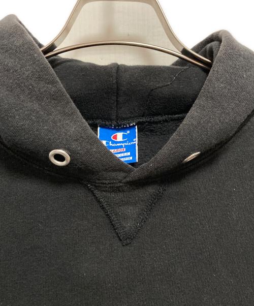 Champion（チャンピオン）Champion (チャンピオン) 90’ｓプルオーバーパーカー ブラック サイズ:Lの古着・服飾アイテム