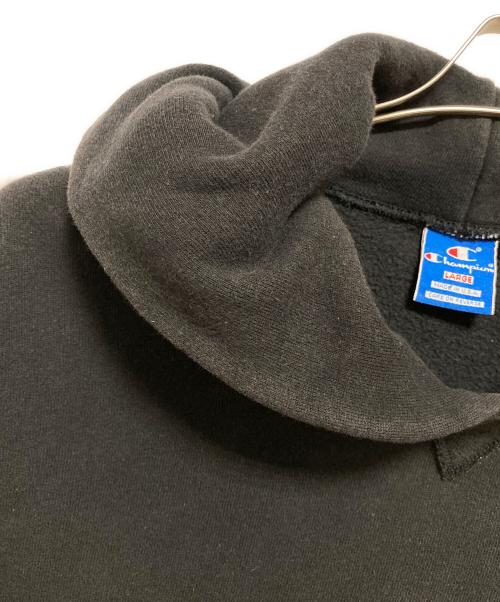 Champion（チャンピオン）Champion (チャンピオン) 90’ｓプルオーバーパーカー ブラック サイズ:Lの古着・服飾アイテム