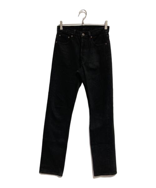 LEVI'S（リーバイス）LEVI'S (リーバイス) 501先染めブラックデニムパンツ ブラック サイズ: W28×L34の古着・服飾アイテム