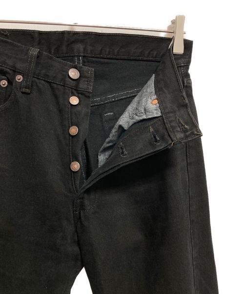 LEVI'S（リーバイス）LEVI'S (リーバイス) 501先染めブラックデニムパンツ ブラック サイズ: W28×L34の古着・服飾アイテム