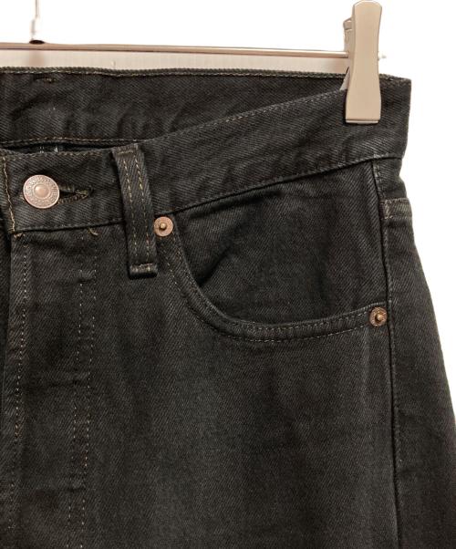 LEVI'S（リーバイス）LEVI'S (リーバイス) 501先染めブラックデニムパンツ ブラック サイズ: W28×L34の古着・服飾アイテム