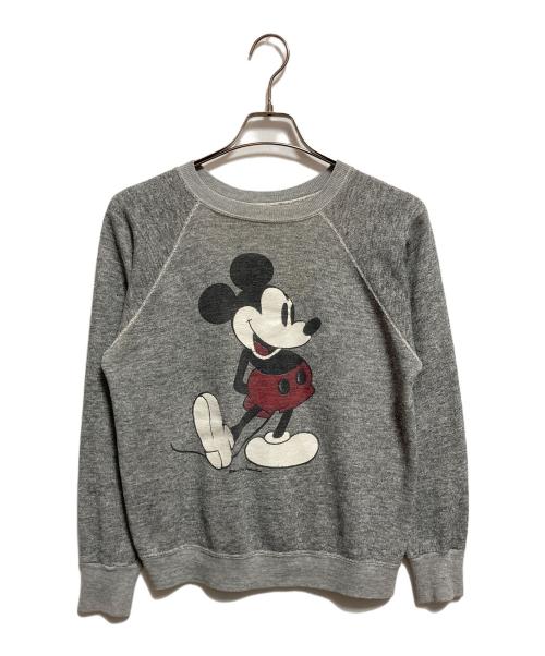 DISNEY（ディズニー）DISNEY (ディズニー) 80ｓクルーネックスウェット グレー サイズ:Mの古着・服飾アイテム