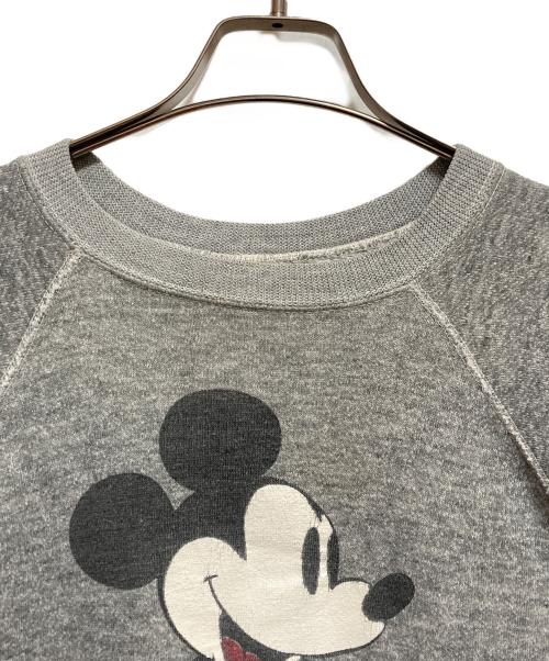 DISNEY（ディズニー）DISNEY (ディズニー) 80ｓクルーネックスウェット グレー サイズ:Mの古着・服飾アイテム